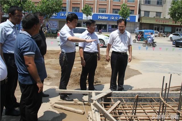 阳信县长刘荩一要求加快雨污分流升级改造工程