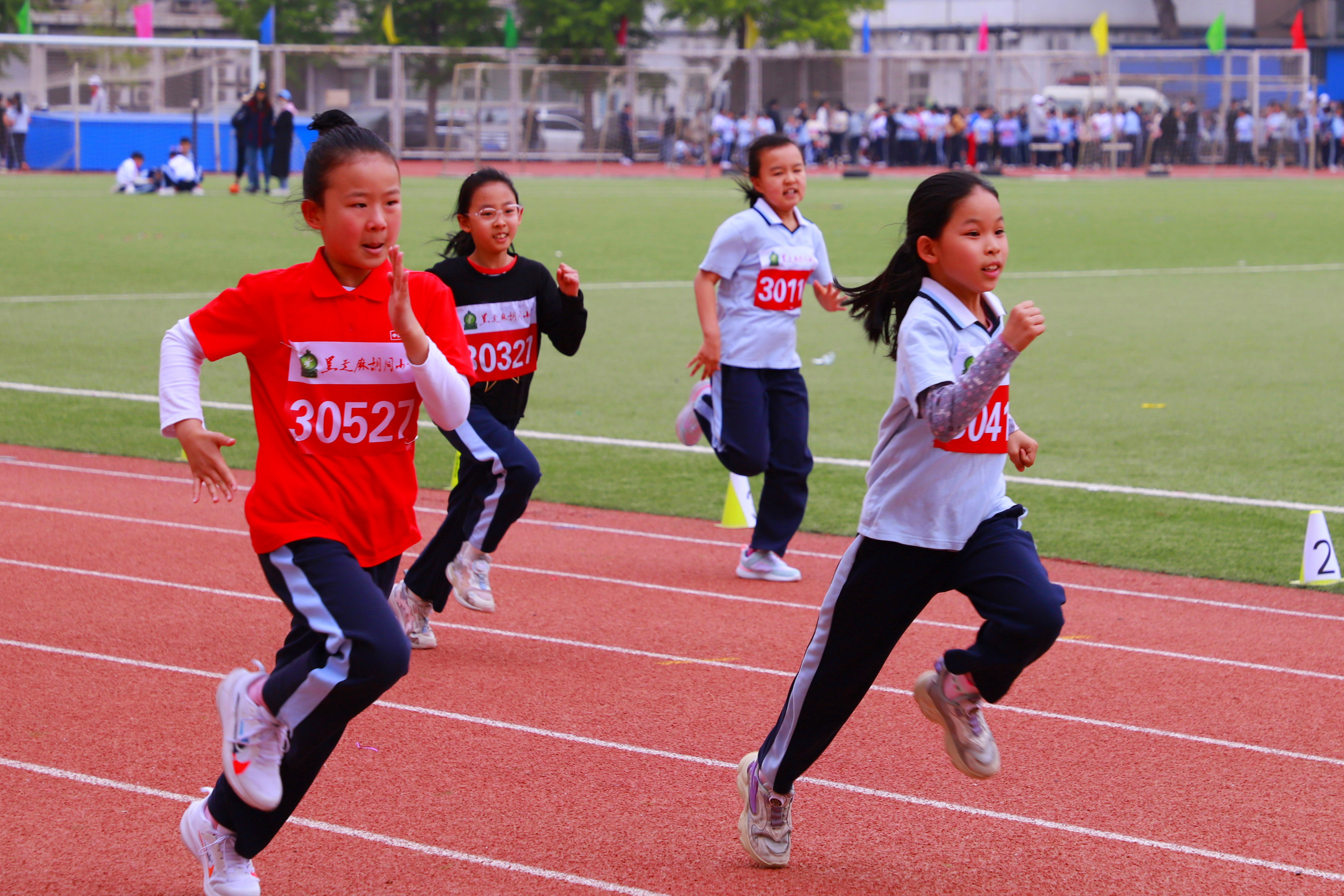 三年来首次大型体育活动 黑芝麻胡同小学师生快乐运动再启航