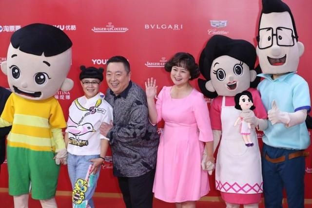 2018上海电影节闭幕式全明星红毯照,两波童年