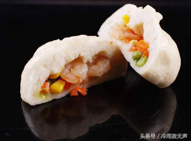 水晶虾仁包(美味早餐系列)