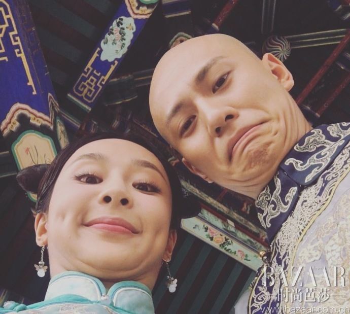 穿过杨紫头发的我的手,顺滑得让人想暴走!