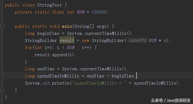 Java之字符串连接的性能比较