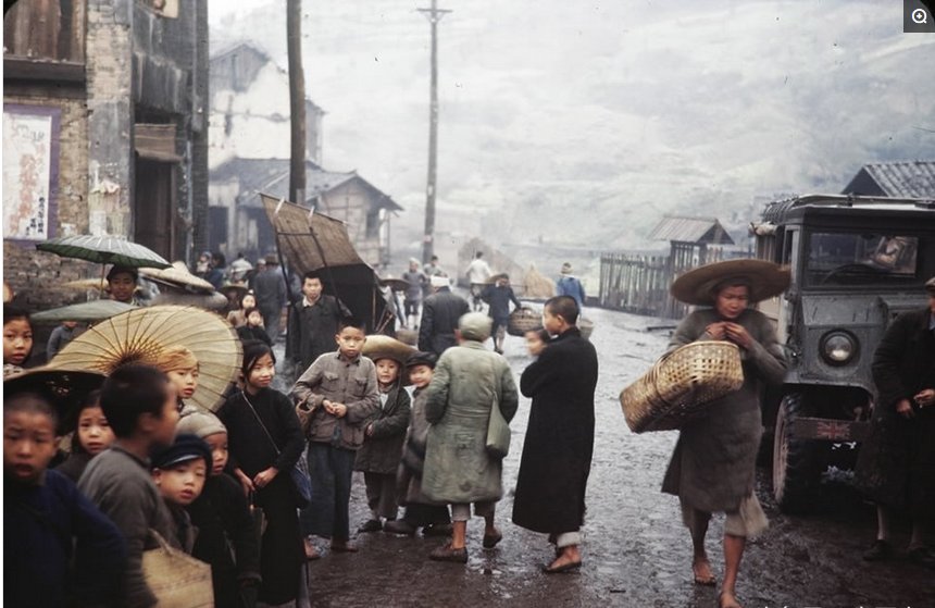 1945年中国真实老照片:没想到解放前的中国是这样子