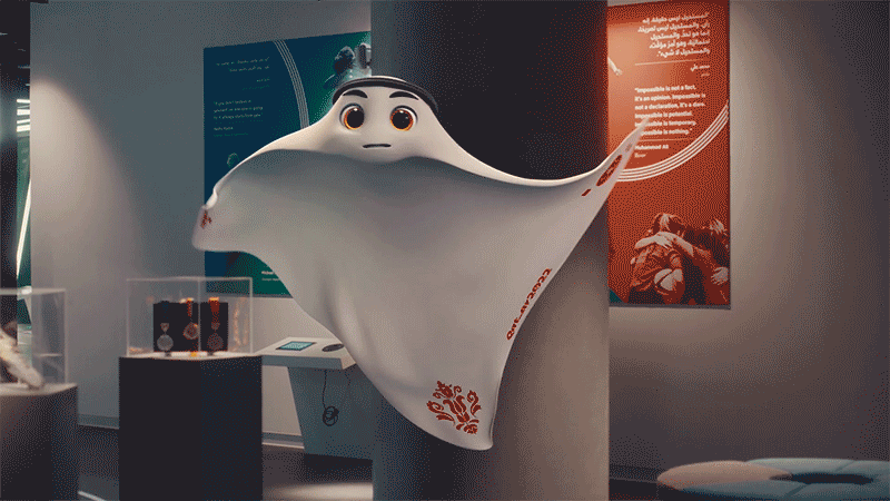 火出圈!世界杯吉祥物“大眼萌卜”冲上热搜 原来它也是“中国制造”→