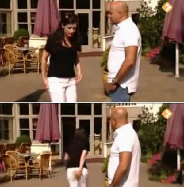 盘点电视直播史上各类奇葩事故 女主播现场遭强吻