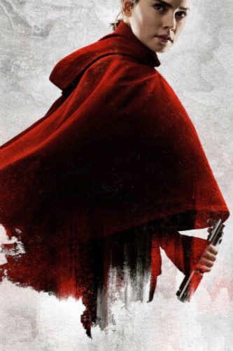 组图:《星球大战8》曝角色海报 红袍加身眉目紧锁