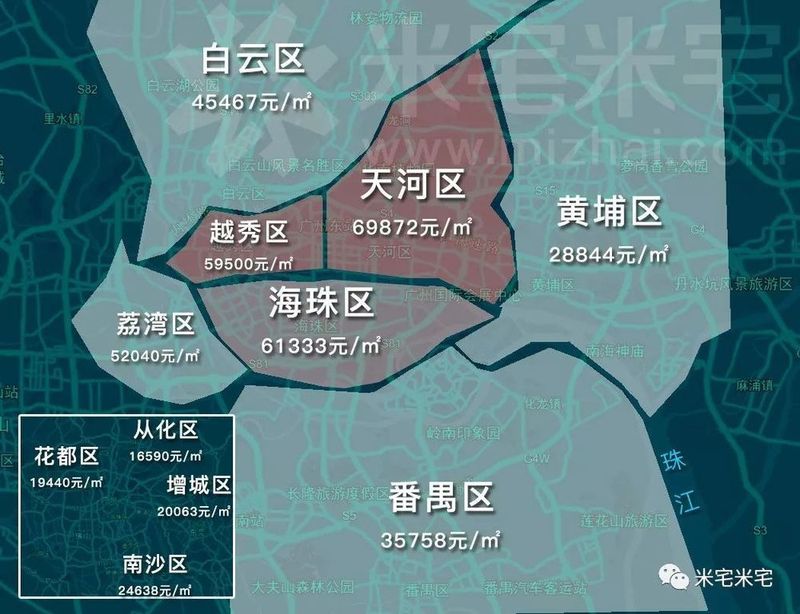 热点城市房价地图!福州厦门二手房都跌了?