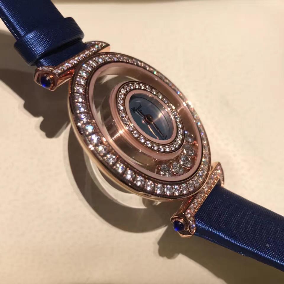 高仿萧邦女表快乐钻腕表