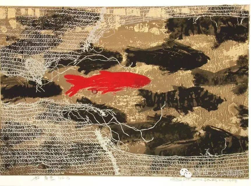 中国丝网版画第一人：张桂林版画作品