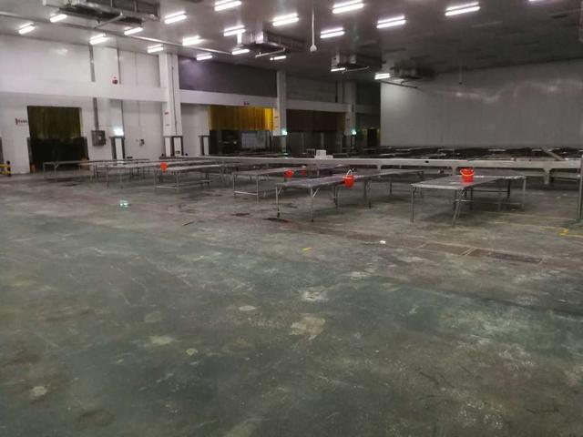 郑州思念食品厂旧地坪改造,快来看老师傅的施