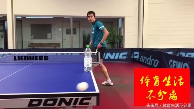 见过巴西乒乓球新星雨果的精准发球吗,中国乒
