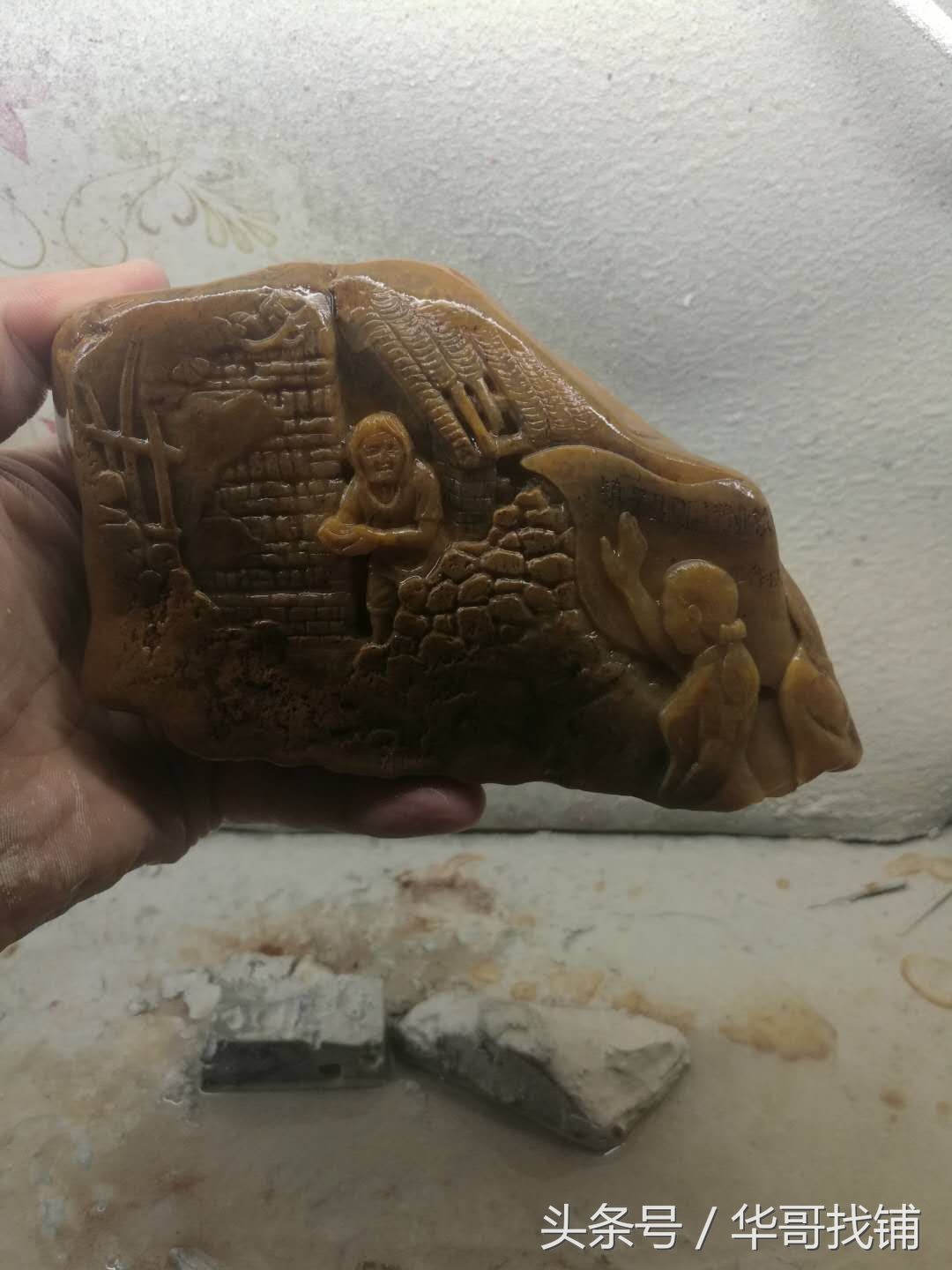 镇平玉雕人创作《誓约》,誓要为扶贫出力,八零