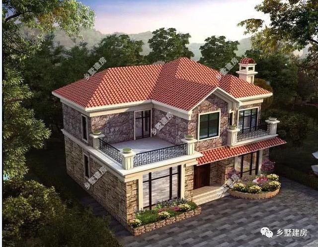 15X11米农村二层小别墅,6室3厅附实景图,26万