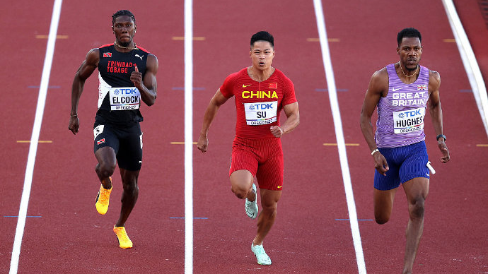 10秒15!苏炳添晋级田径世锦赛男子百米半决赛 10秒15!苏炳添晋级田径世锦赛男子百米半决赛