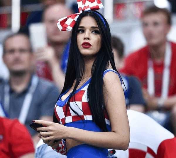 世界杯八大身材最佳女球迷:C罗女友排名垫底,