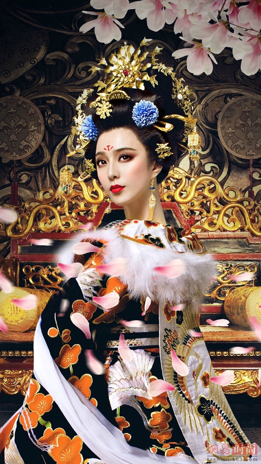 皇后造型:唐嫣瘦弱 范冰冰太美不如孙俪气场足