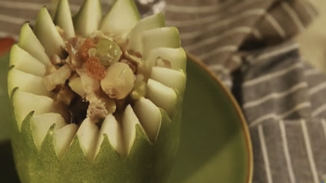 《快乐生活一点通》20170901八宝冬瓜盅 《快乐生活一点通》20170901八宝冬瓜盅