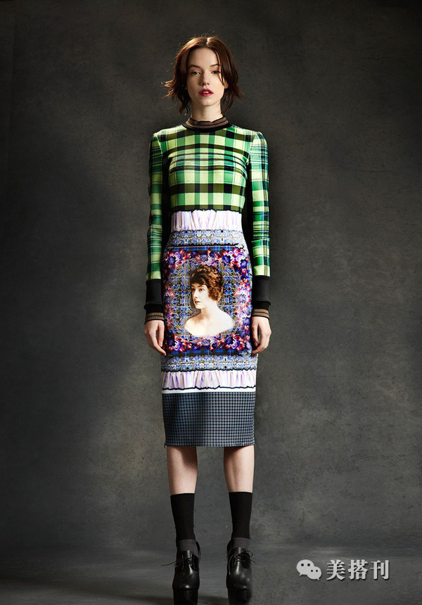 人像图案的花式变形记,来自服装上的人像艺术