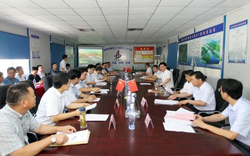 黄晓武调研浍河航道(淮北段)通航工程建设