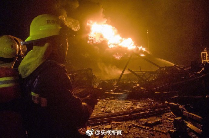 江苏盐城爆炸事故遇难人数增至64人