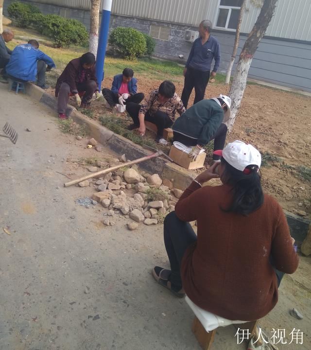 农忙季节,农村大爷大妈打零工,一天男工50女工