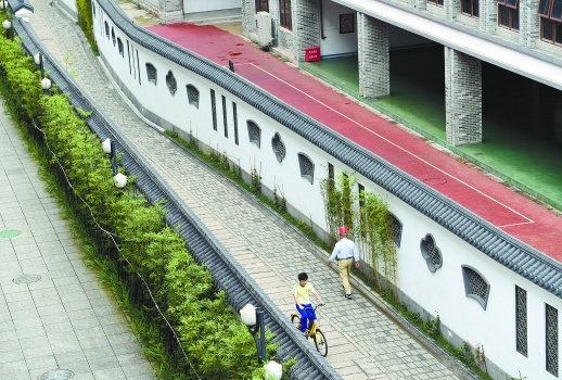 开福区西园北里历史步道建设基本完工 开福区西园北里历史步道建设基本完工