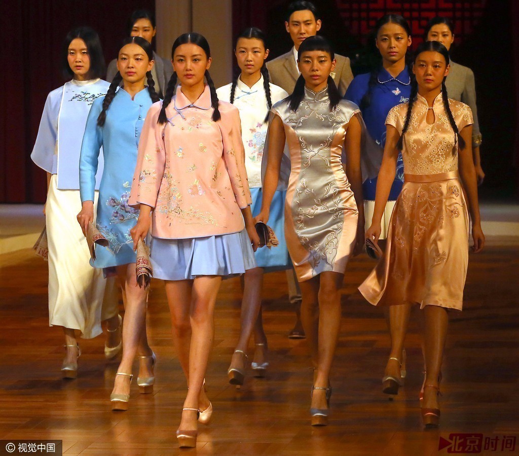 中国国际时装周演绎华美民国风