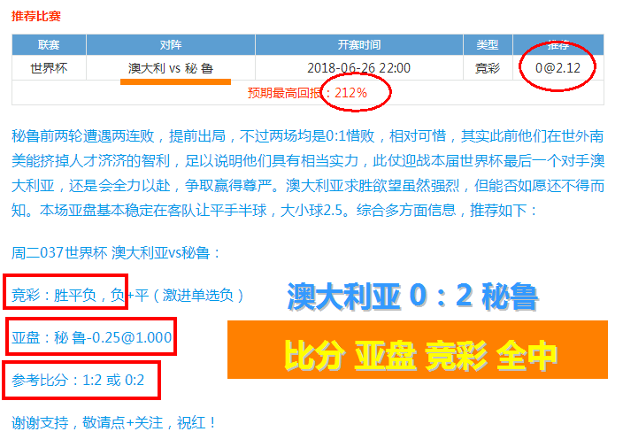 胆定哥:昨中俄罗斯比分,推荐巴西VS墨西哥