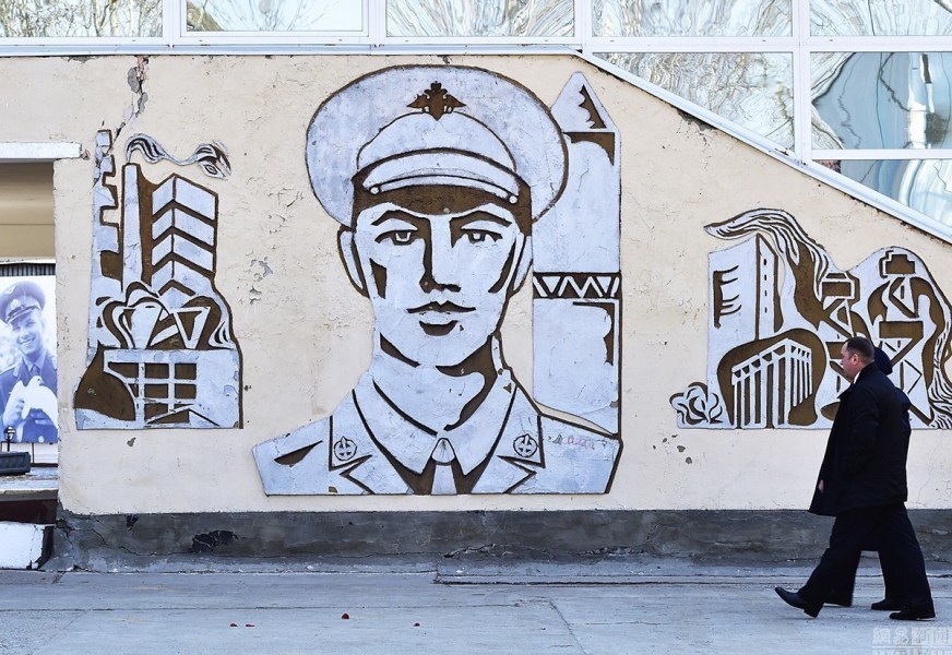 俄纪念加加林完成首次太空飞行55周年 俄纪念加加林完成首次太空飞行55周年