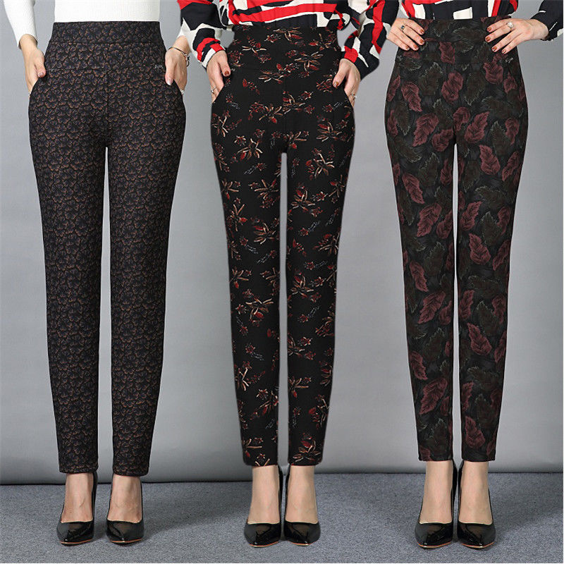 头次遇见如此洋气的长裤,什么秋裙、打底裤通