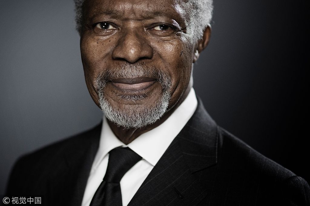 外媒:前联合国秘书长科菲·安南病逝