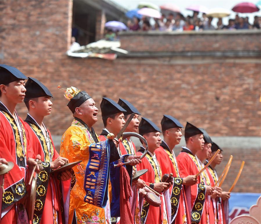 临水夫人祭祀大典,为海峡论坛的重要组成部分-陈靖姑文化节拉开序幕