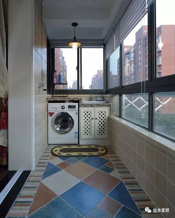 做一个1㎡砖砌阳台洗衣房 实用得不要不要的!