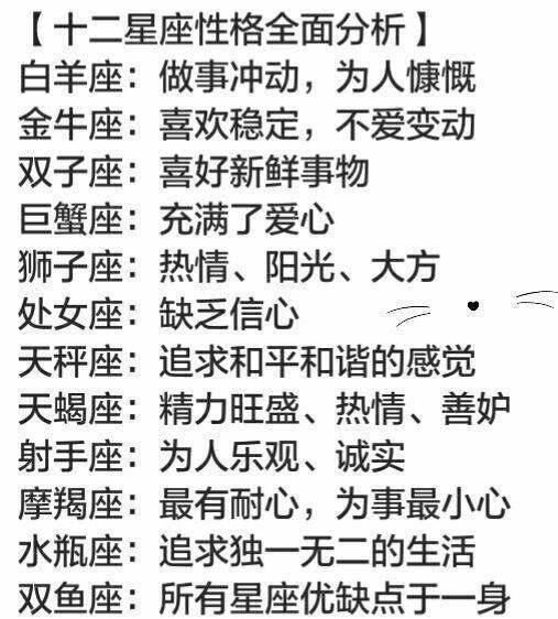 十二星座的真面目 双子准翻了 想和狮子谈恋爱 雪花新闻 十二星座的真面目 双子准翻了 想和狮子谈恋爱 雪花新闻