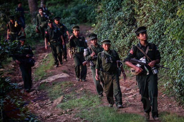 缅军四处点燃战火 近日德昂,克钦,若开地区均有战事发生