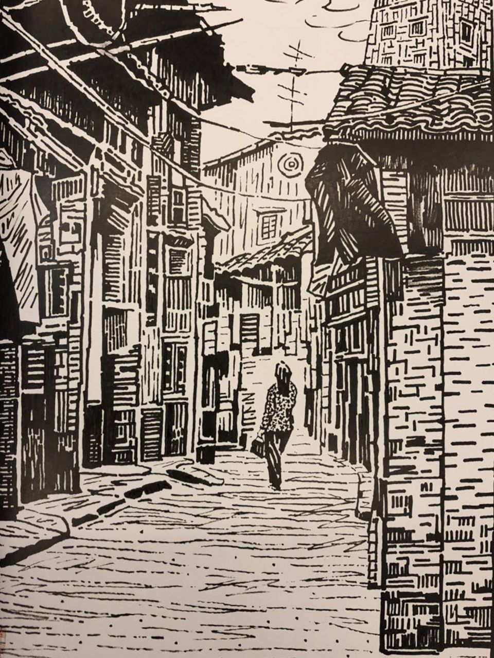 深圳曾经的小香港,如今一片荒芜,仅两人留守