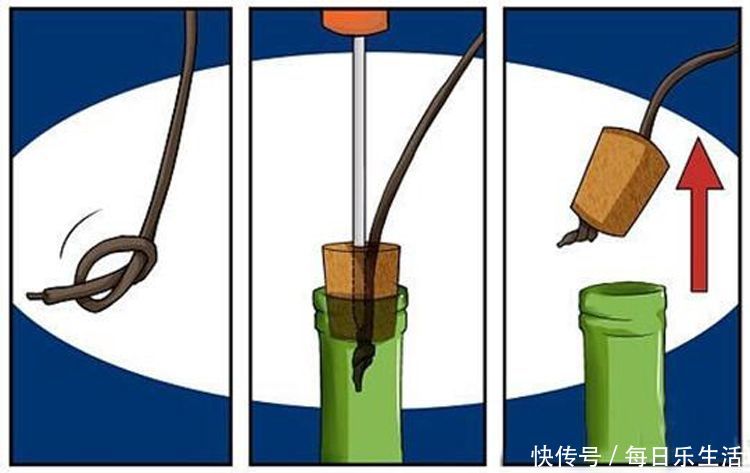 没有开瓶器怎么开红酒木塞,六个妙招轻松开