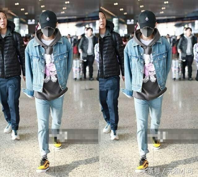 张一山城会玩!长袜搭配小黄鞋,嘻哈侠,粉丝:可