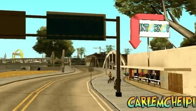 玩GTA手游时,进游戏里的网吧找网管开机后,居