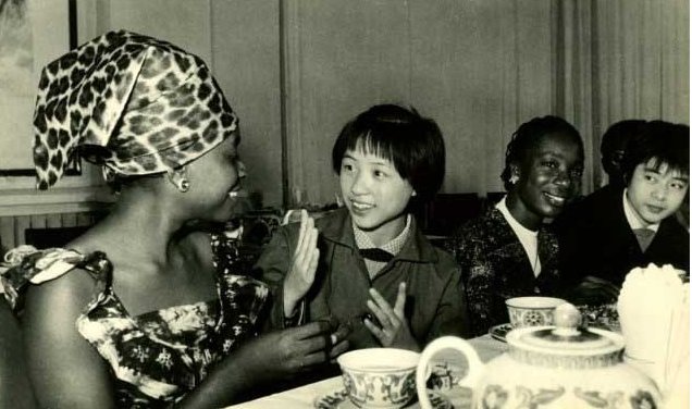 中美乒乓外交老照片