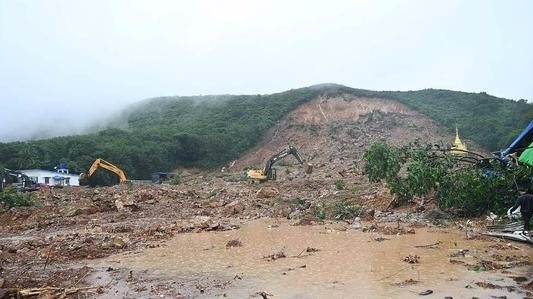 缅甸山体滑坡死亡人数增至65人 当地或暴发疫情 缅甸山体滑坡死亡人数增至65人 当地或暴发疫情
