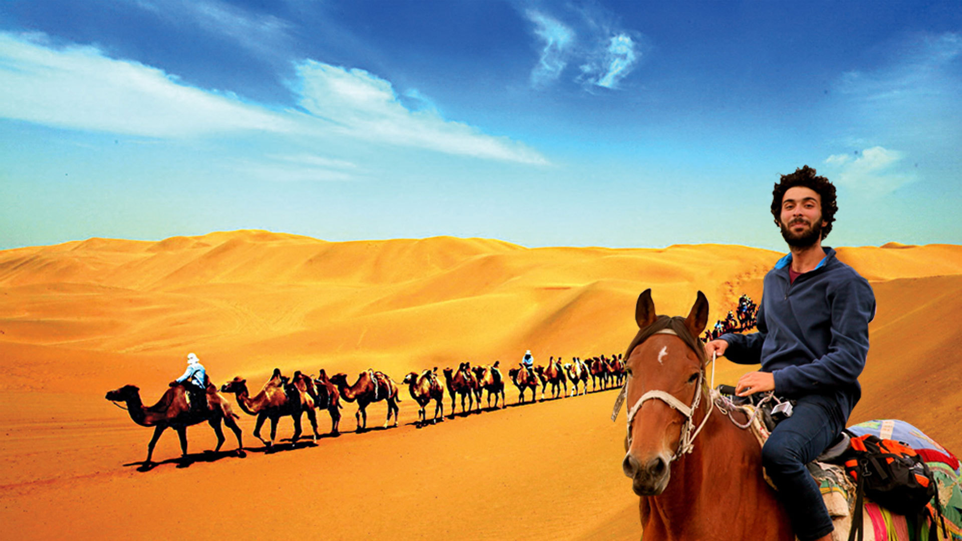 丝路探秘之土耳其小伙“情迷”西安 丝路探秘之土耳其小伙“情迷”西安