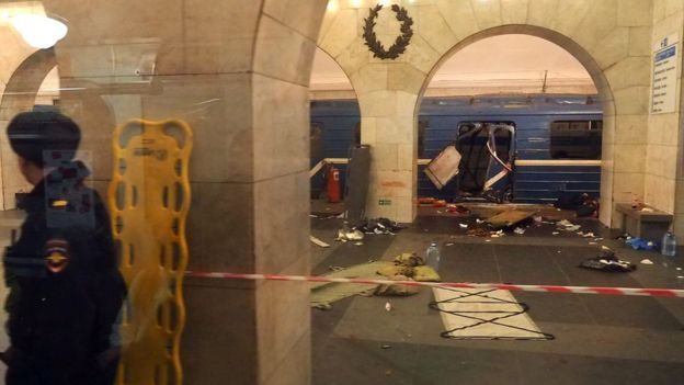 俄地铁爆炸致11死45伤 反恐调查已被启动