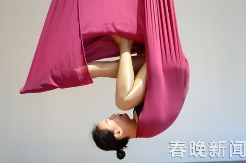 空中瑜伽魅力大成昆明都市白领新宠