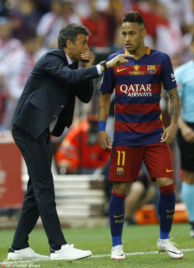 大巴黎新帅内马尔定!巴萨梦四王朝师徒巴黎