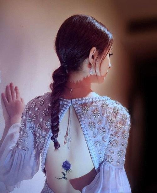 明星纹身,鹿晗的有哲理,胡歌的好感动,赵丽颖的