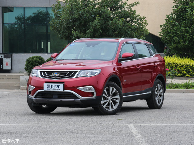 吉利博越SUV价格 博越七座SUV图片\/10万车推