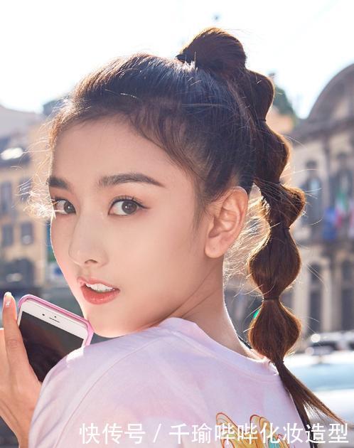 如何get宋祖儿同款灯笼马尾,只需简单6步即可