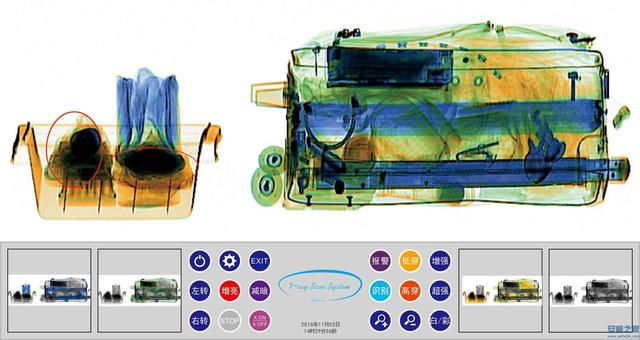安检x光机原理图片