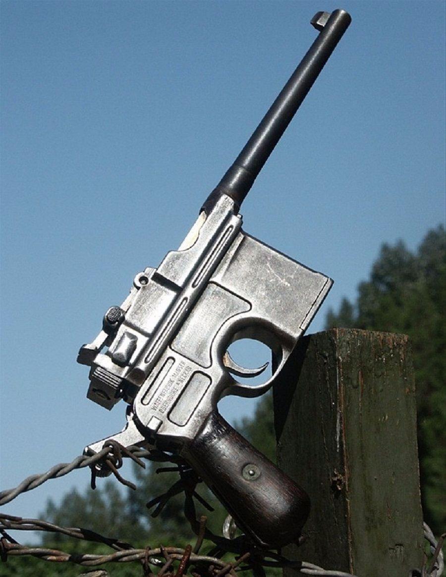 双枪李向阳的盒子炮为何一把有准星一把没准星?